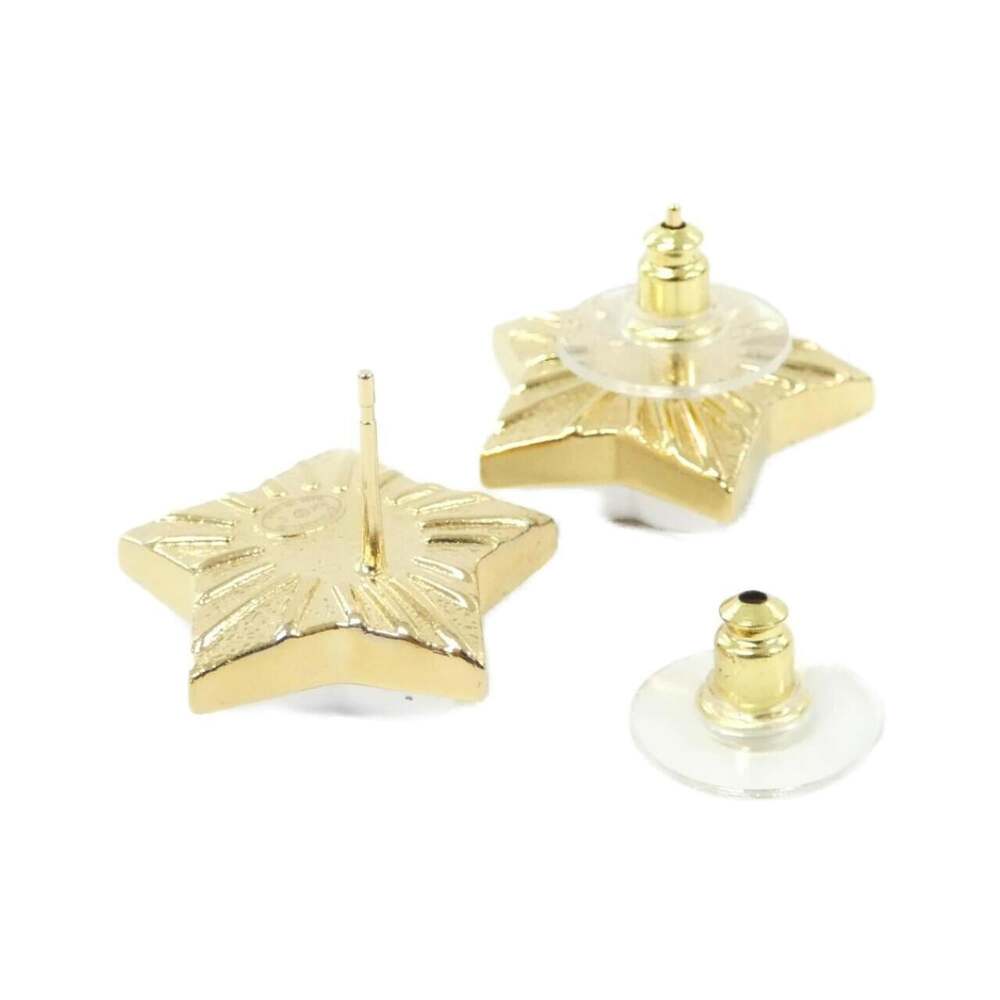 Chanel Earrings Gold-Tone Metal #247060C12B - Picture 3 of 3